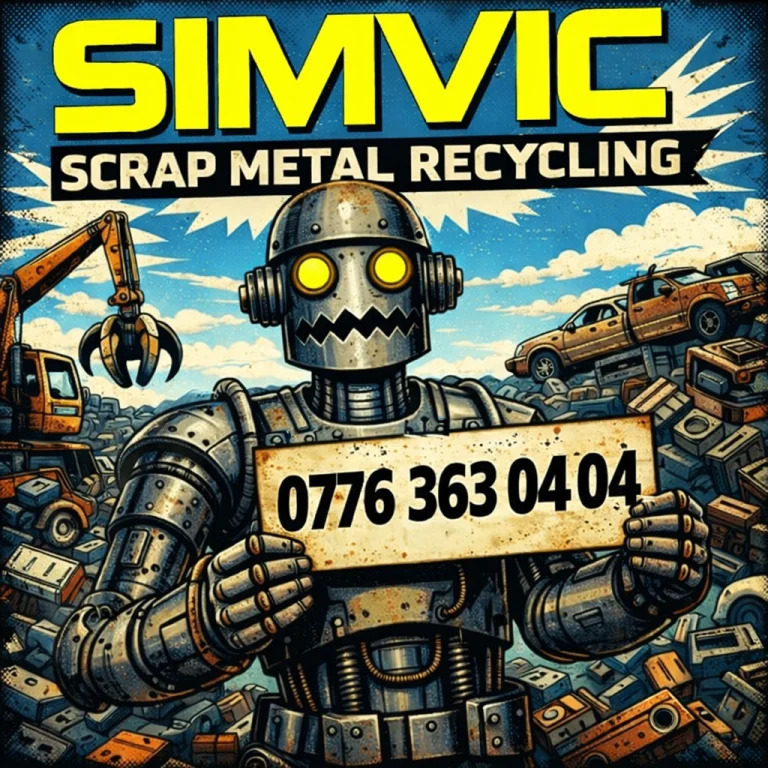 Sim Vic Scrap Metal Recycling - Chertsey banner