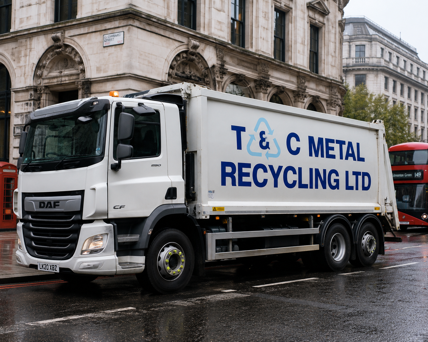 T And C Metal Recycling banner
