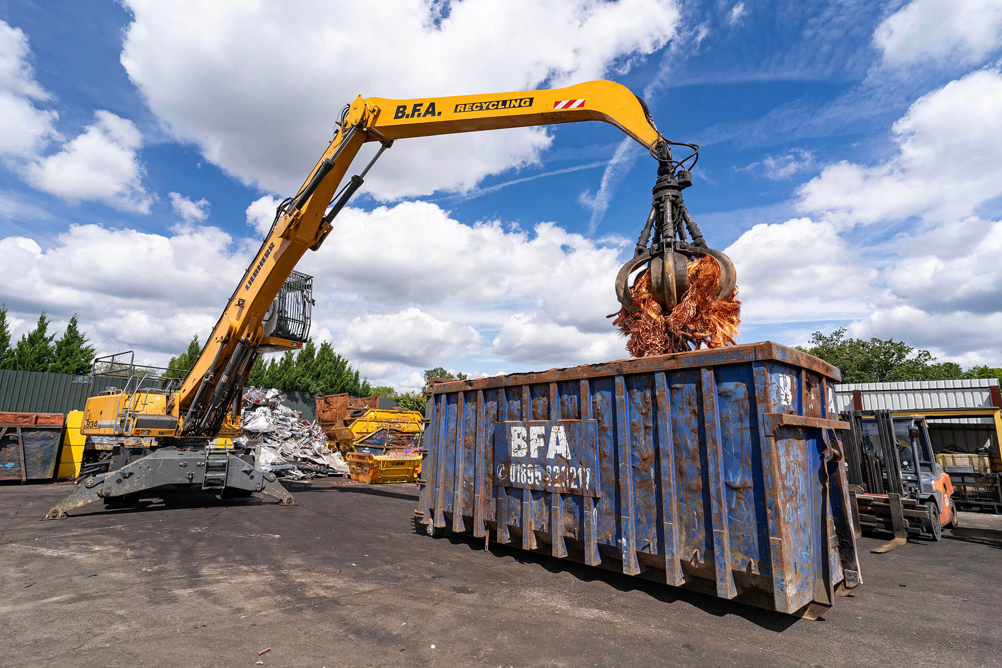 B.F.A. Recycling banner