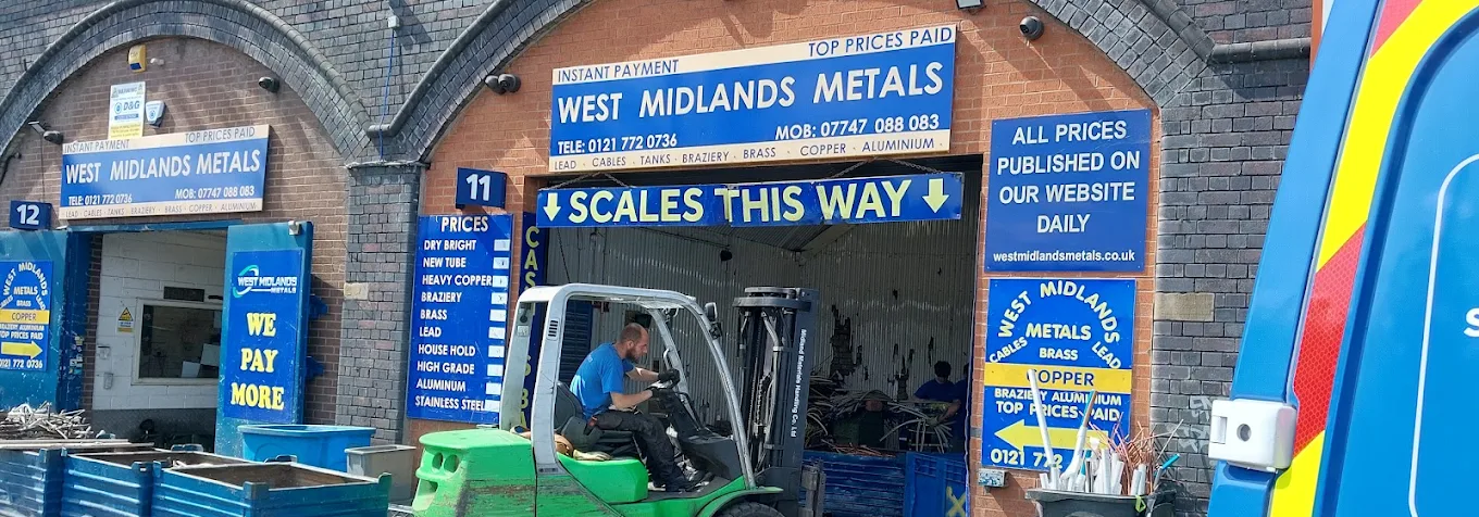 West Midlands Metals banner
