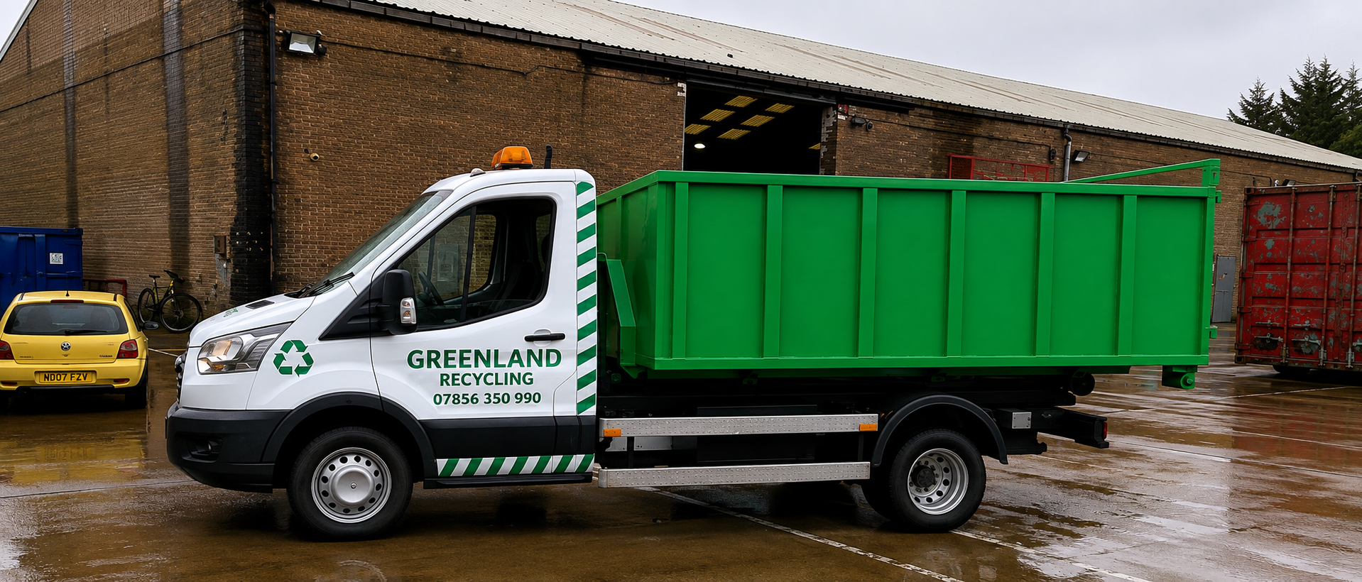 Greenland Recycling banner