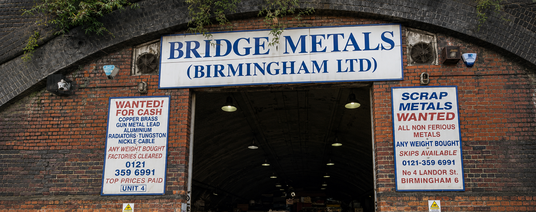 Bridge Metals (Birmingham) Ltd banner