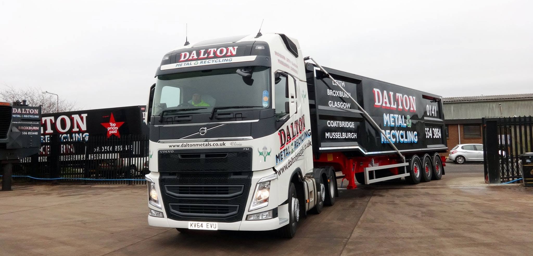 Dalton Metal Recycling - Govan Yard banner