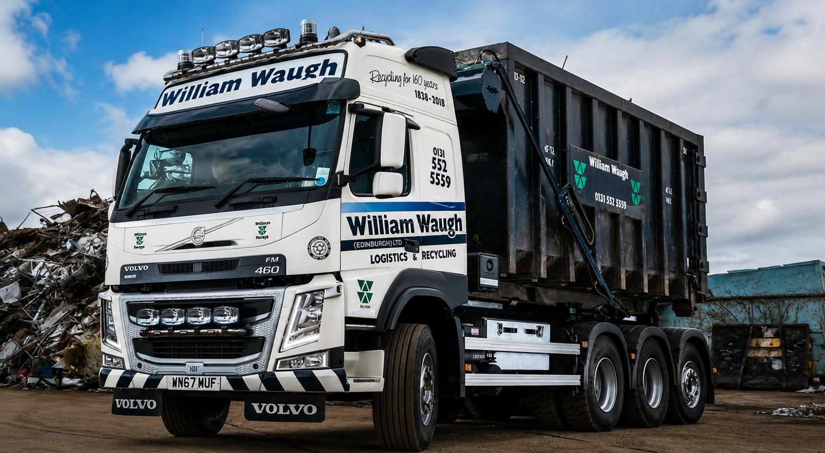 William Waugh banner