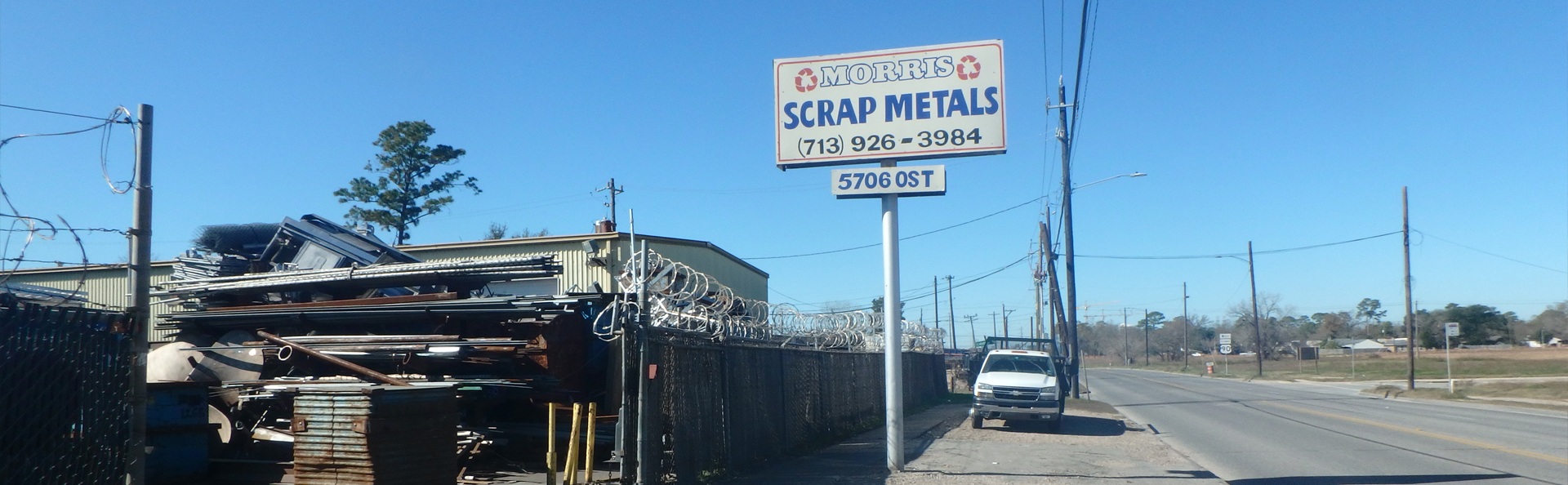 Morris Scrap Metals banner