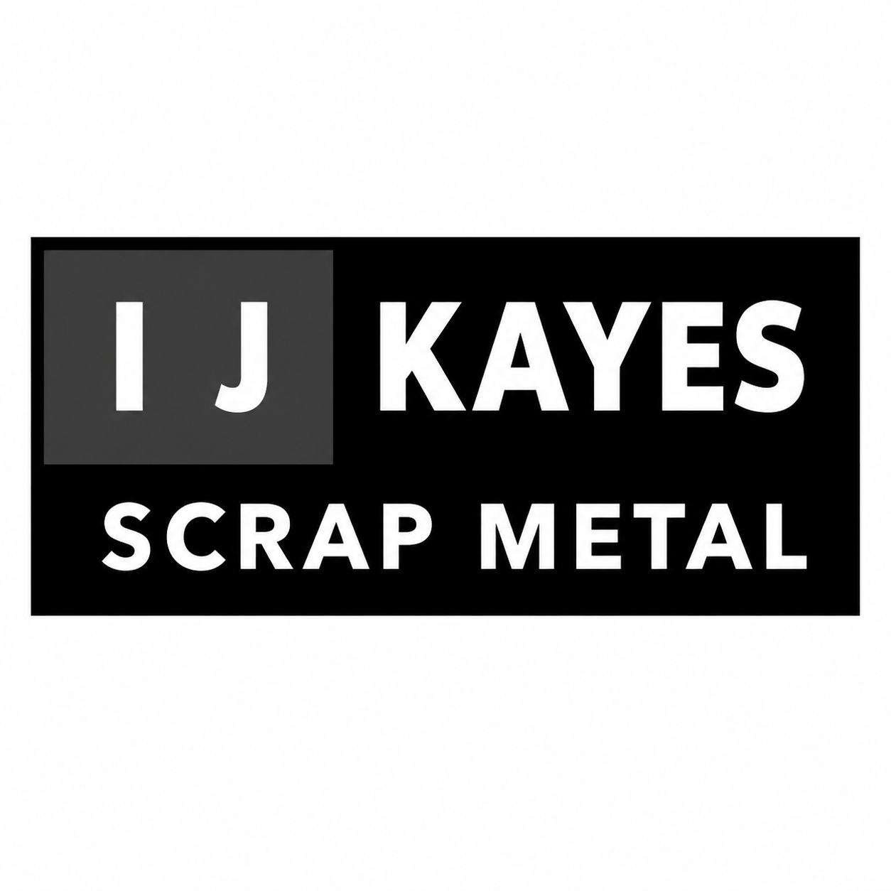 I J Kayes Scrap Metal logo