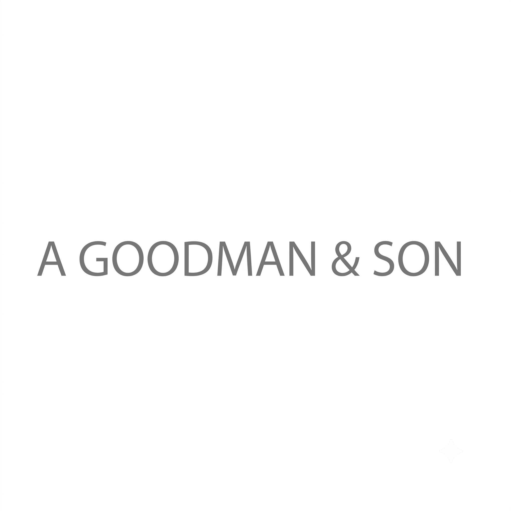 A Goodman & Son logo