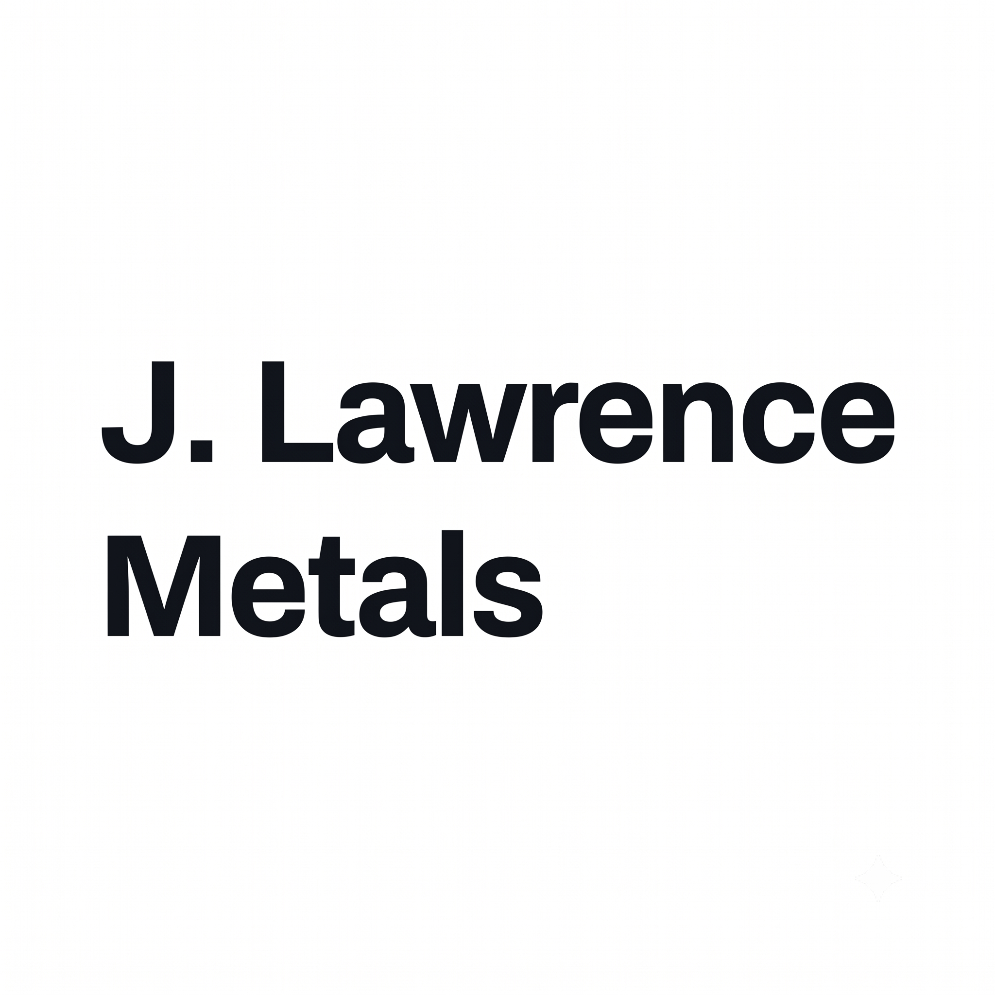 J Lawrence Metal Merchants logo