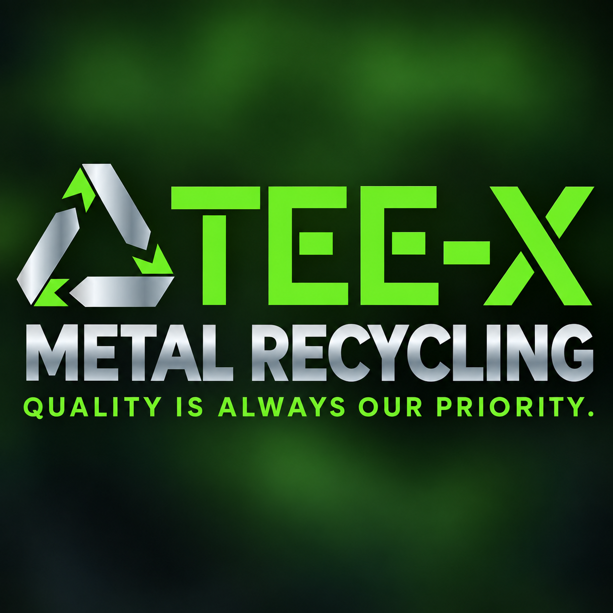 TEE-X Metal Recycling logo