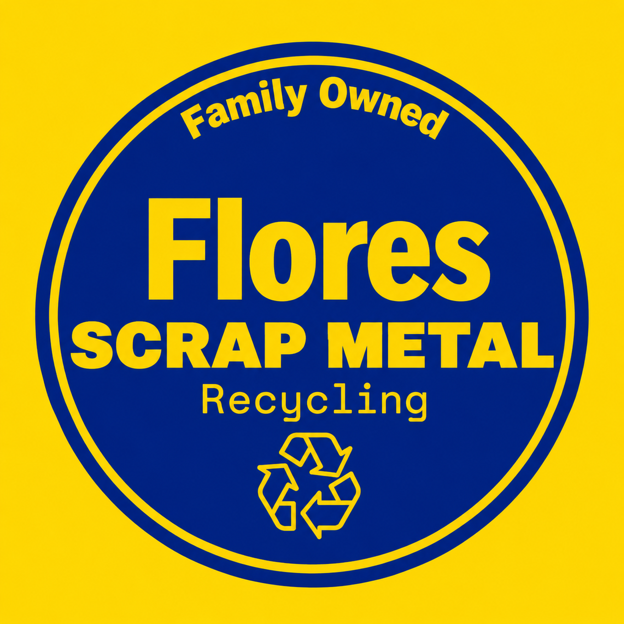 Flores Scrap Metal logo